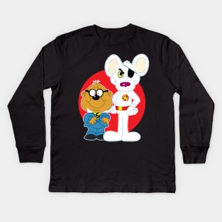 Danger Mouse Kids Long Sleeve T-Shirt